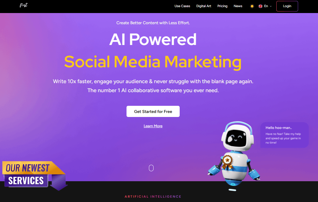 AI Content Writer SaaS – Write Smarter, Rank Higher, Scale Faster.